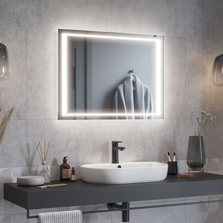 Mirror LED Window