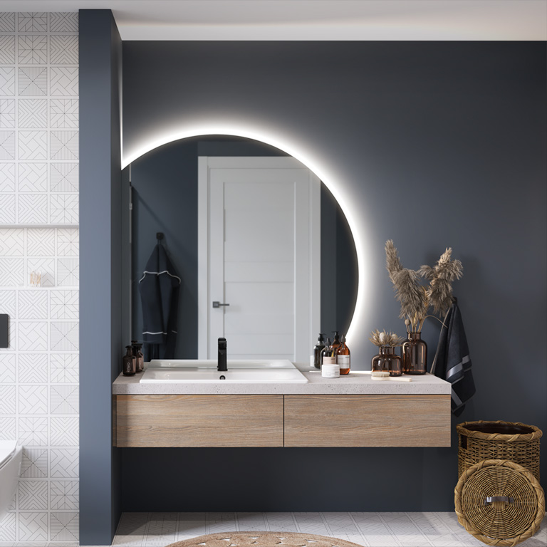 Spiegel LED Simple Nelly Ambiente