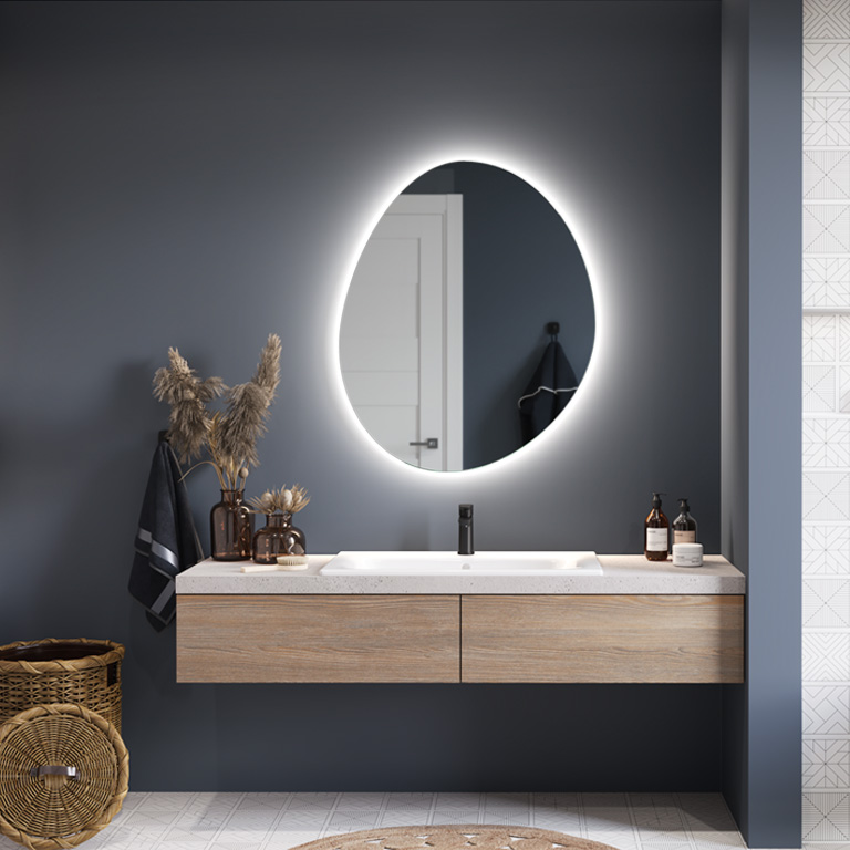 Spiegel LED Simple Vaillent Ambiente