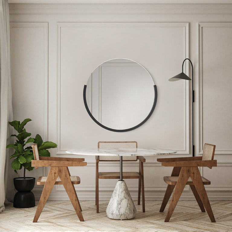 Mirror framed Ferni