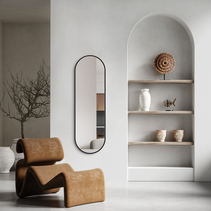 Spiegel ingelijst Koria Delicate
