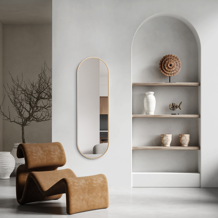 Spiegel ingelijst Koria Delicate