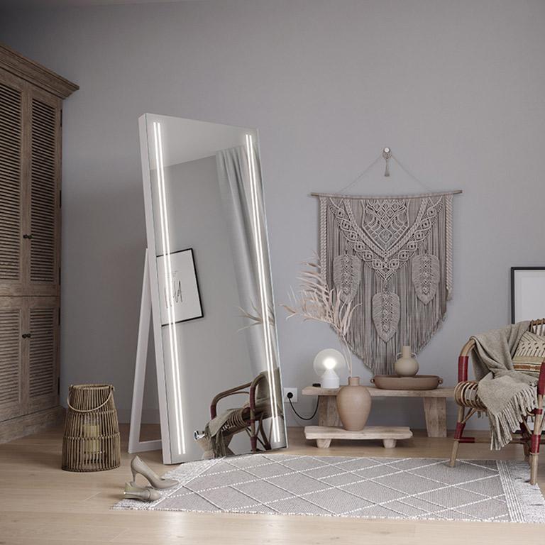 Mirror standing LED Lotten