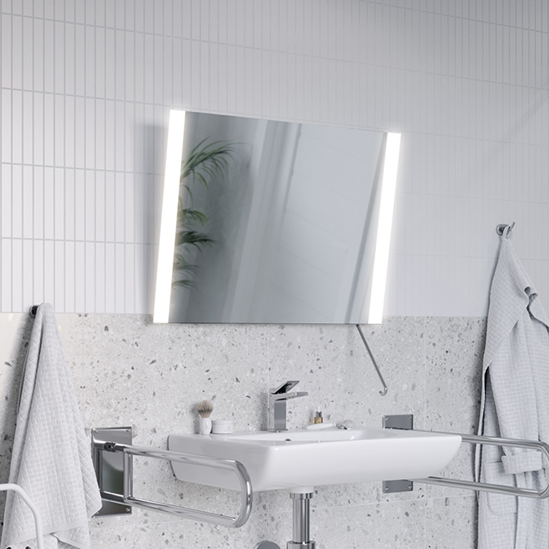 Kantelspiegel LED Dolino Med