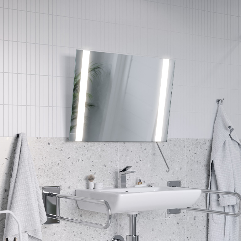 Kantelspiegel LED Panorama Med