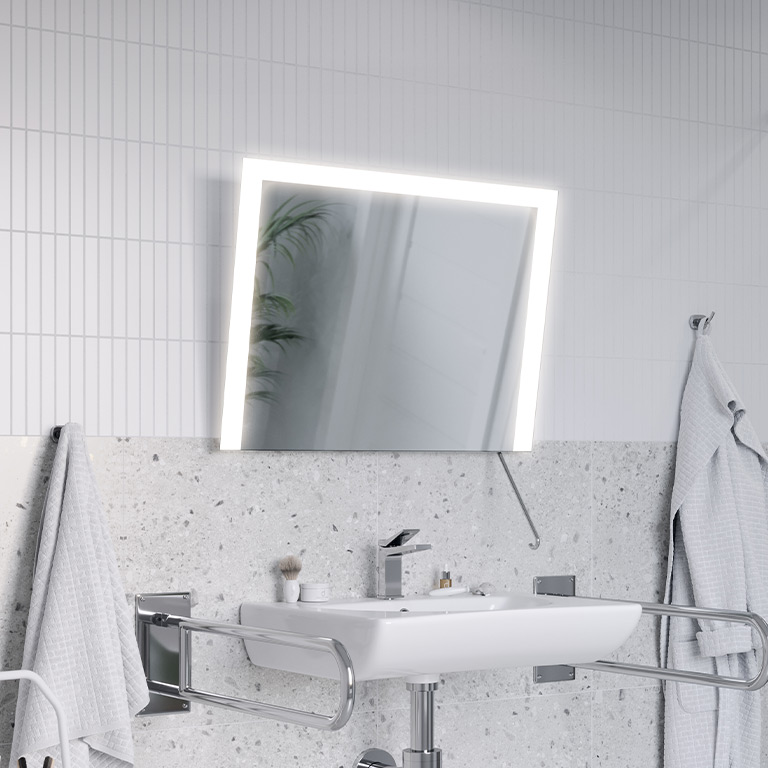 Kantelspiegel LED Solaris Med