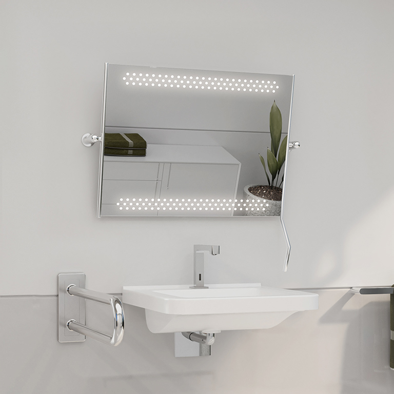 Kantelspiegel LED Corallos ST Med
