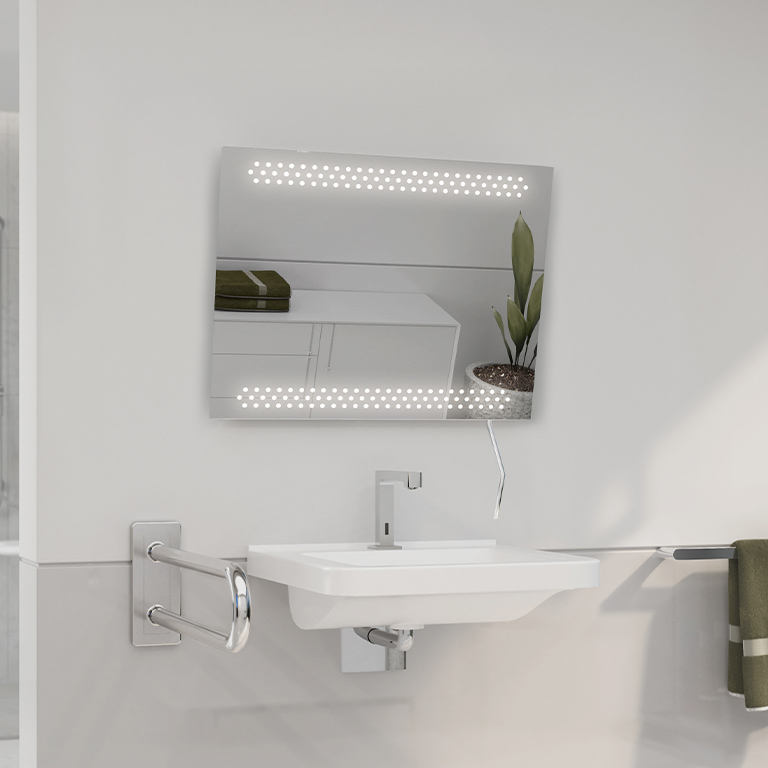 Kantelspiegel LED Corallos Med