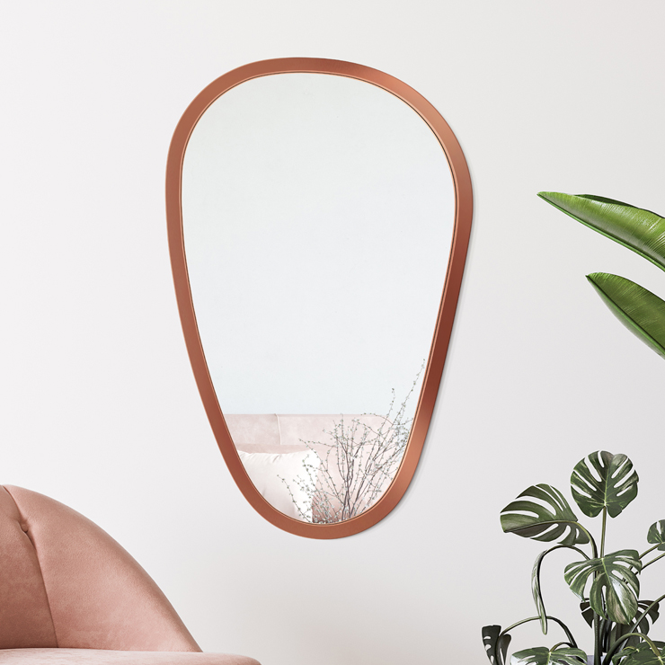 Gerahmter Spiegel Stone