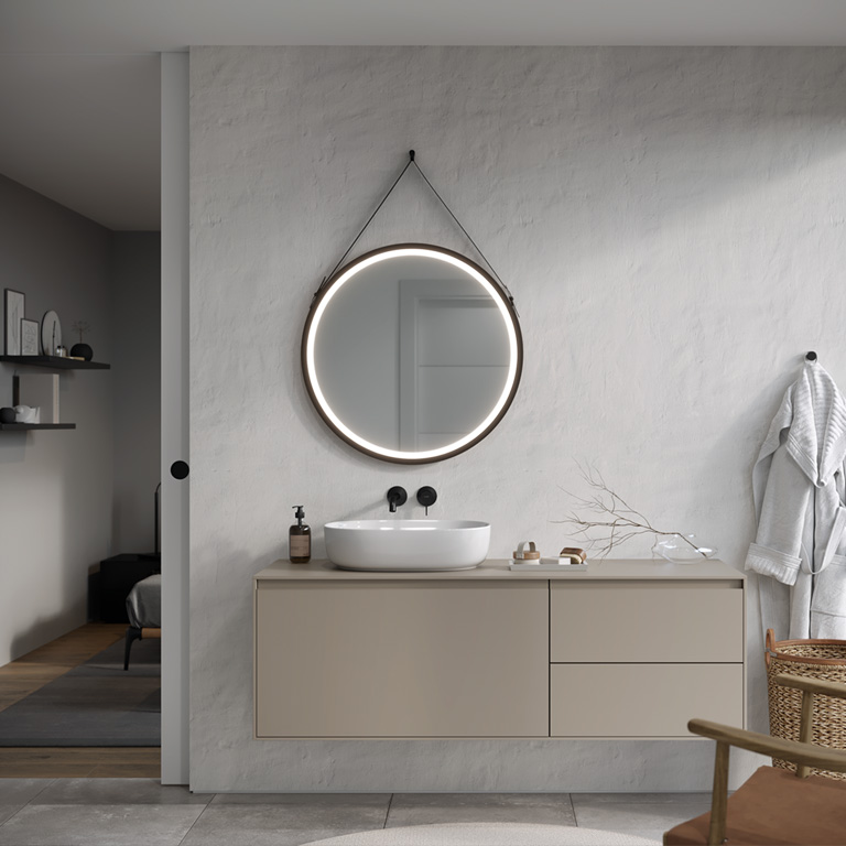 Mirror LED framed Belt LED