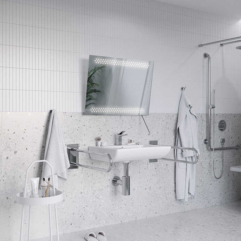 Kantelspiegel LED Corallos Med