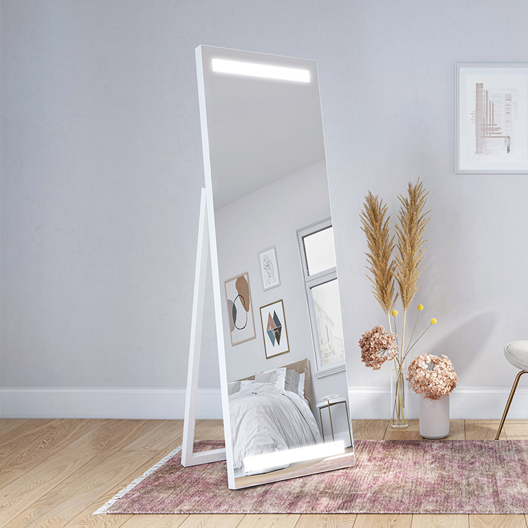 Mirror standing LED Nebulo