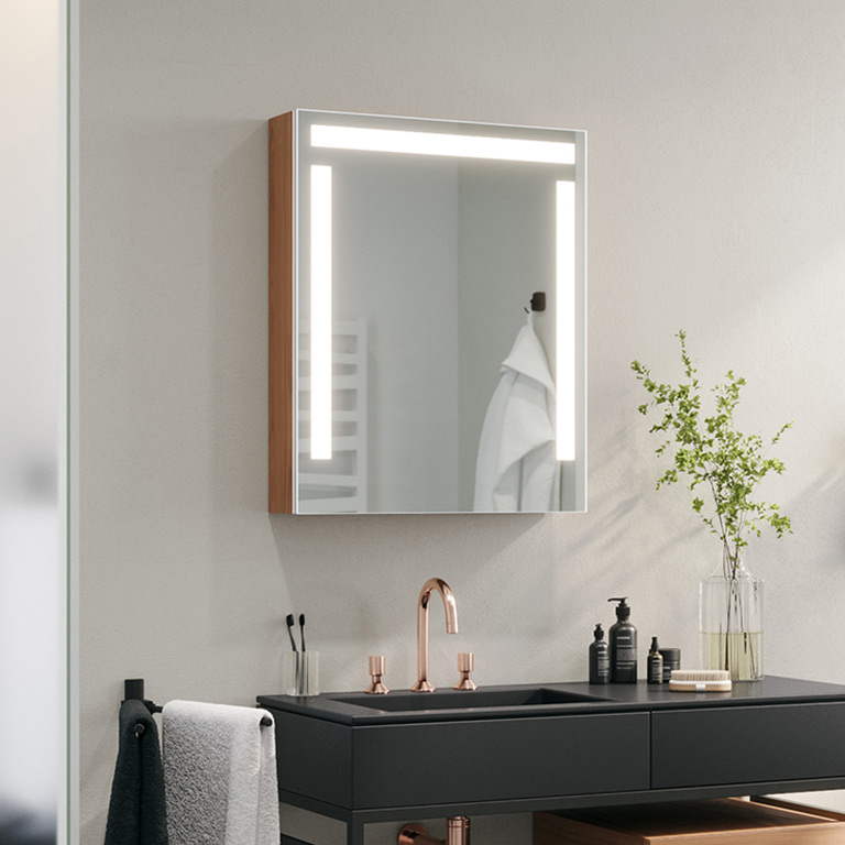 Mirror cabinet LED Gorinia