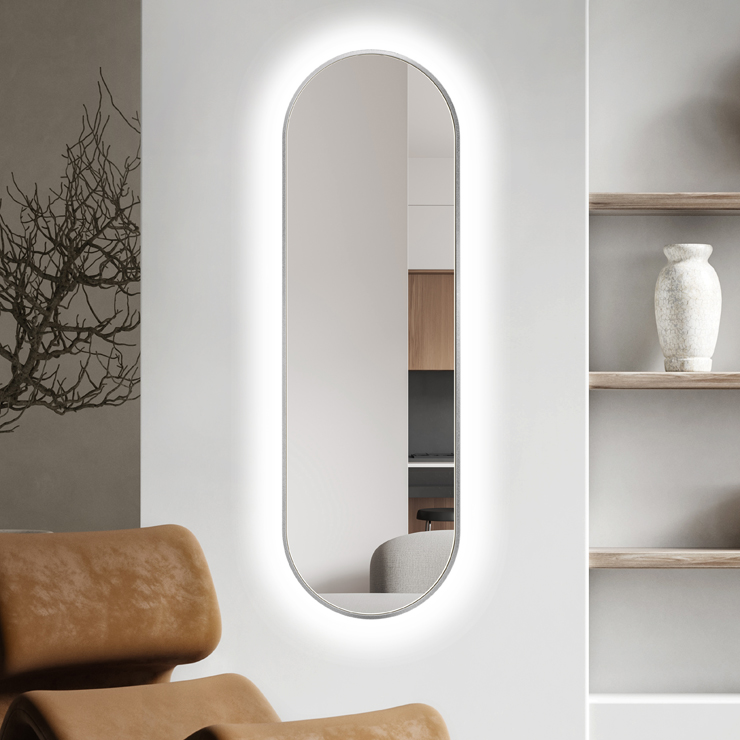 Mirror LED framed Koria Delicate Ambiente