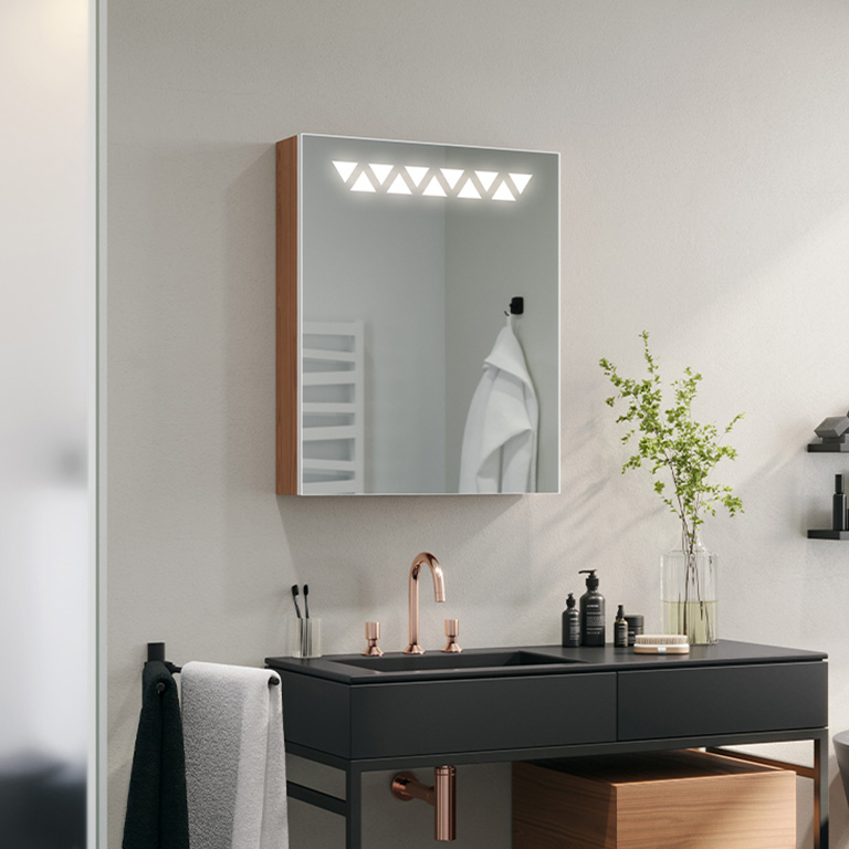 Mirror cabinet LED Makela