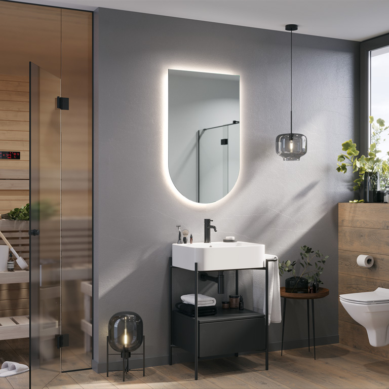 Spiegel LED Simple Portan Ambiente