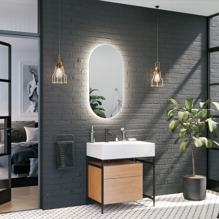 Spiegel LED Simple Koria Ambiente