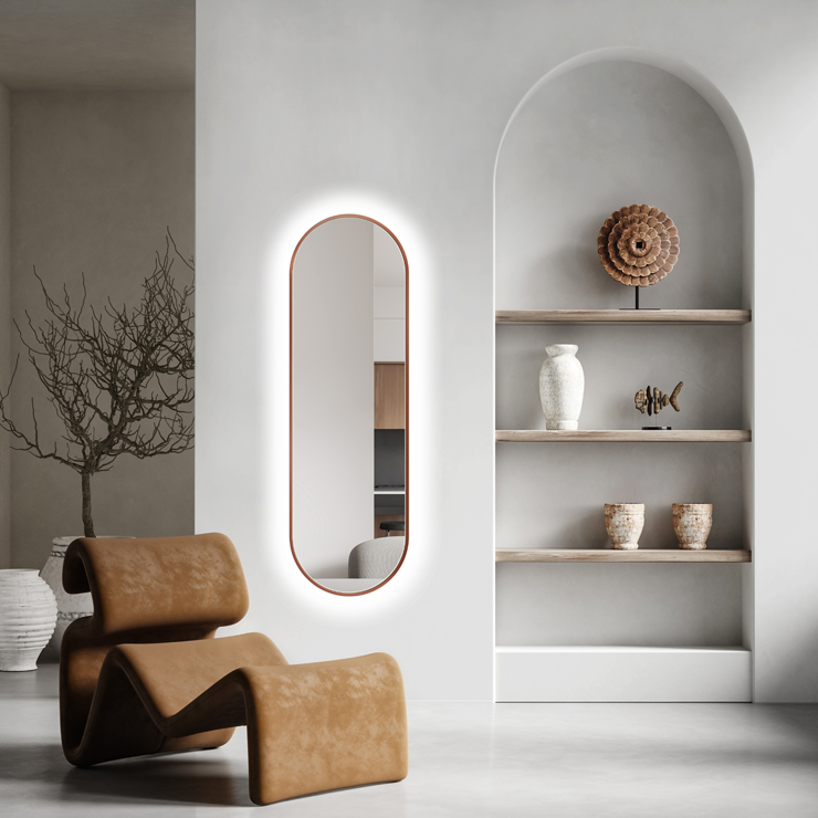 Mirror LED framed Koria Delicate Ambiente