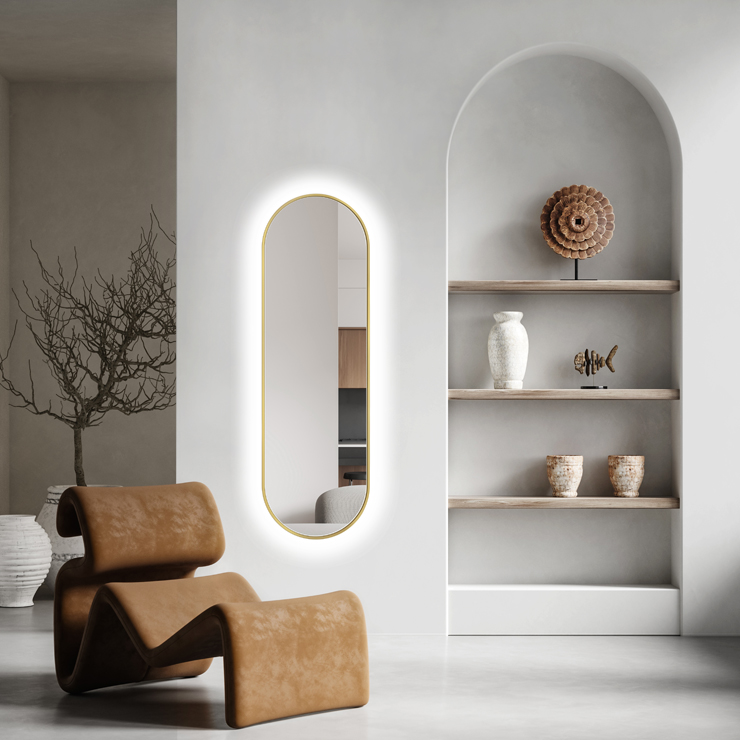 Mirror LED framed Koria Delicate Ambiente