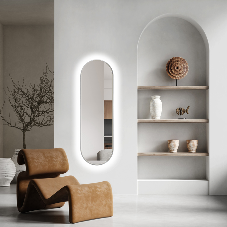 Mirror LED framed Koria Delicate Ambiente