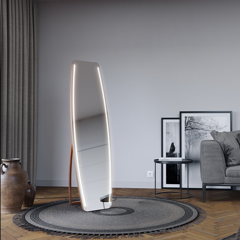 Mirror standing LED Gabi