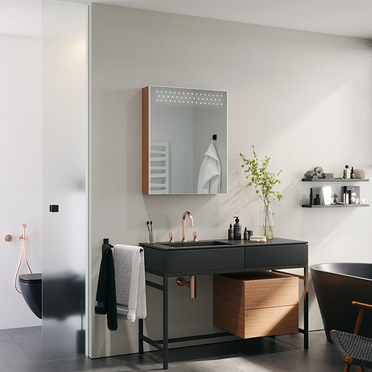 Mirror cabinet LED Magneta