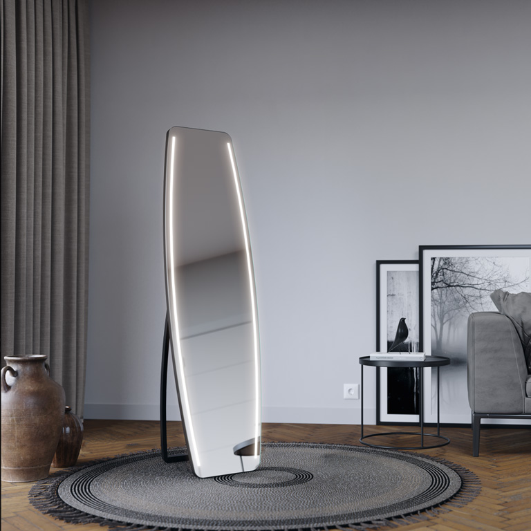 Mirror standing LED Gabi