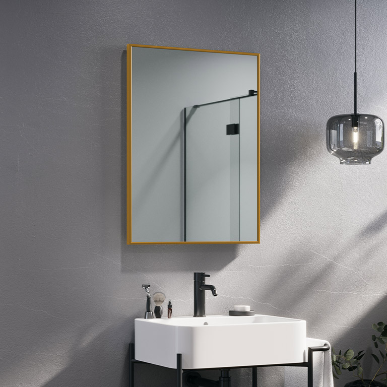 Spiegel Alu-frame Zoya
