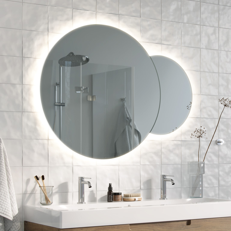 Spiegel LED Simple Doppio Ambiente