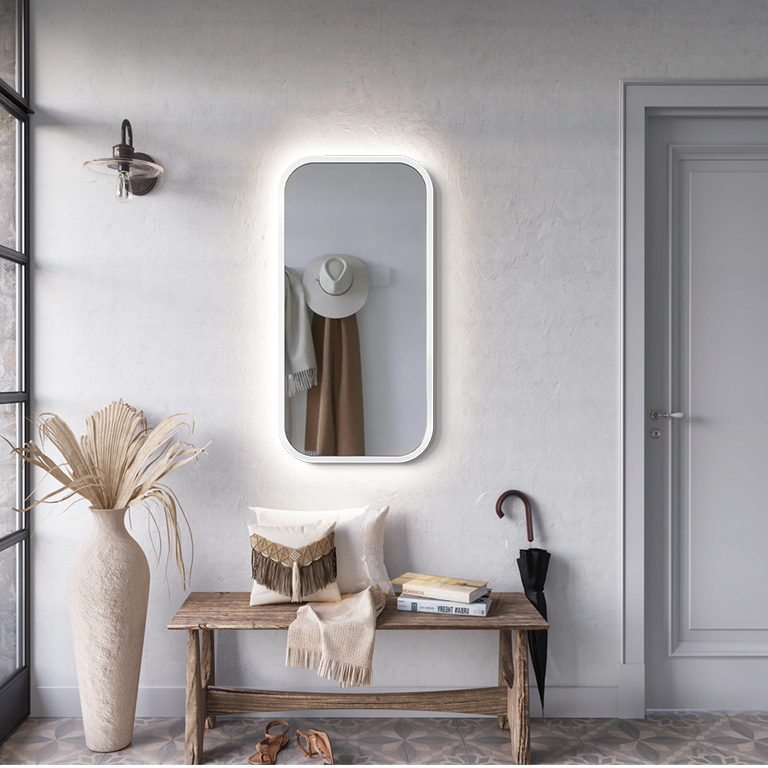 Mirror LED framed Mira Ambiente