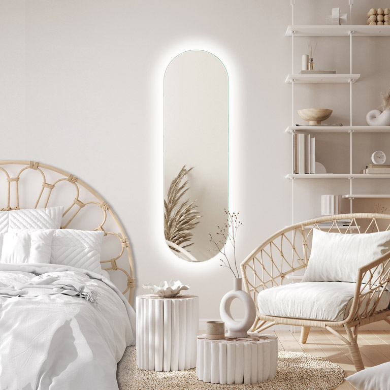 Spiegel LED Simple Koria LONG Ambiente
