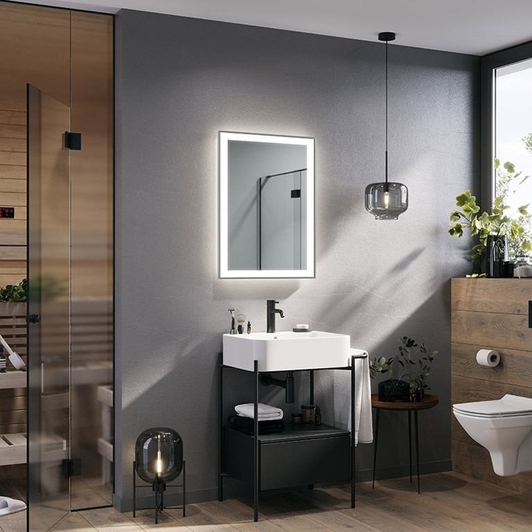 Mirror LED Alu-frame Energy