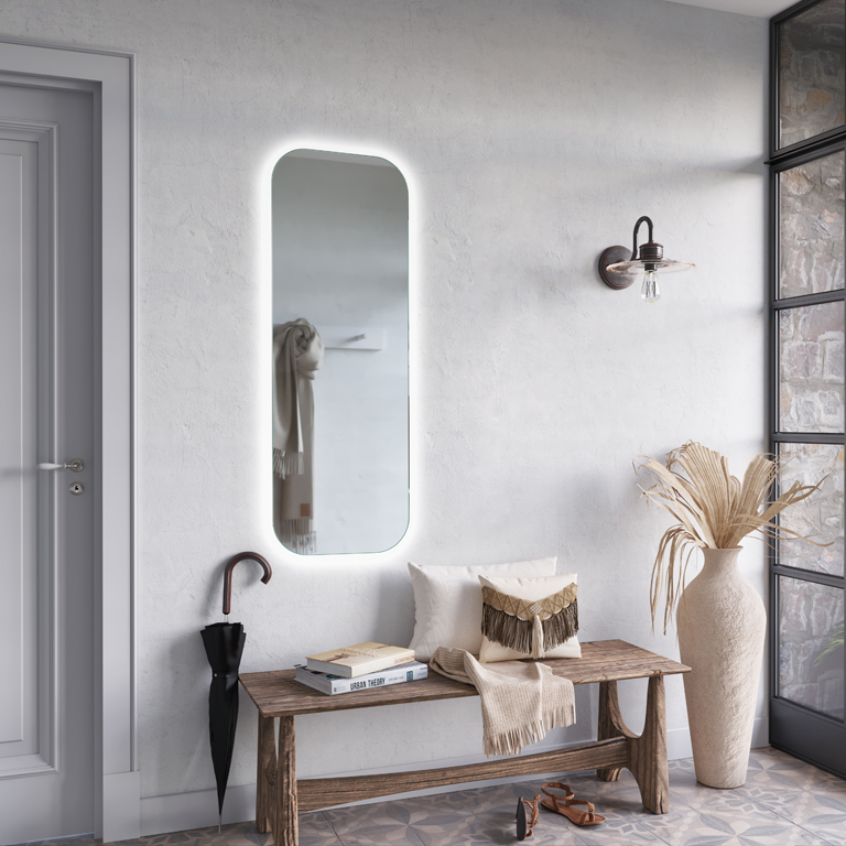 Spiegel LED Simple Mira Long Ambiente
