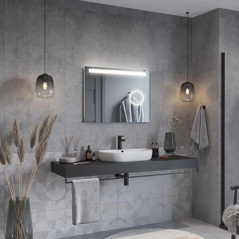 Mirror bathroom LED Limba Zoom