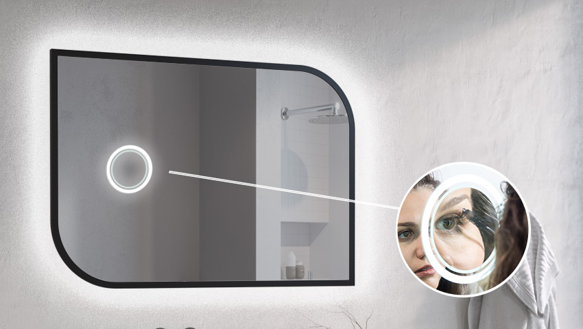 Vergrootspiegel met LED-verlichting