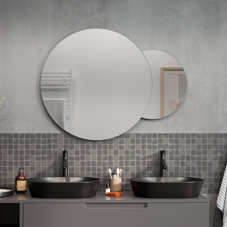 Spiegel Simple Doppio