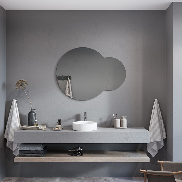 Spiegel Simple Doppio