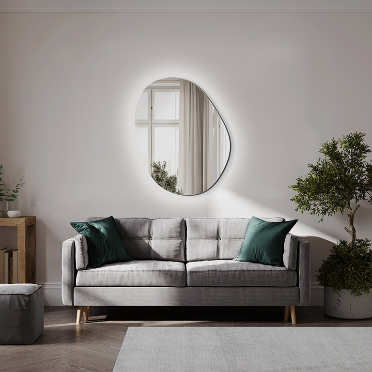 Spiegel LED Simple Kernel Ambiente