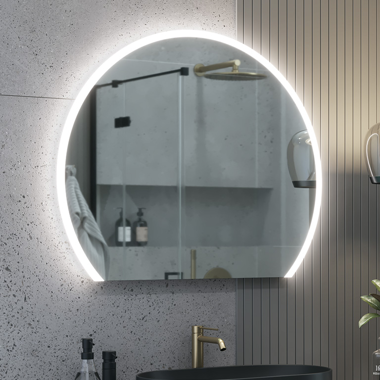 Spiegel LED Milly Slim