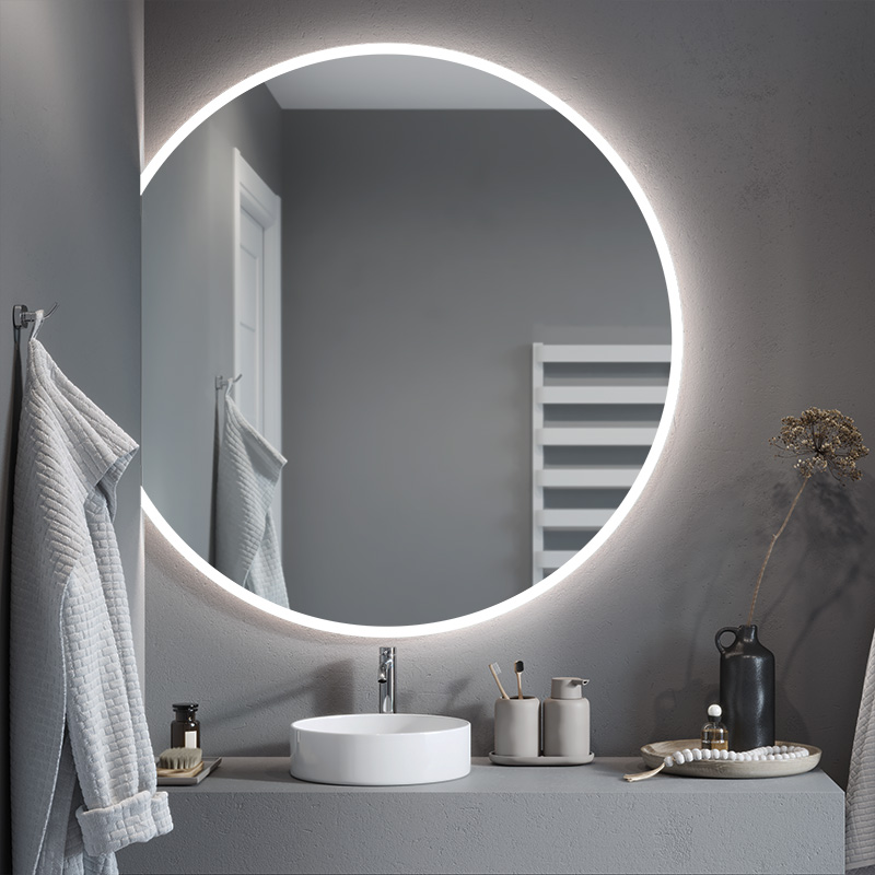 Spiegel LED Luna Slim