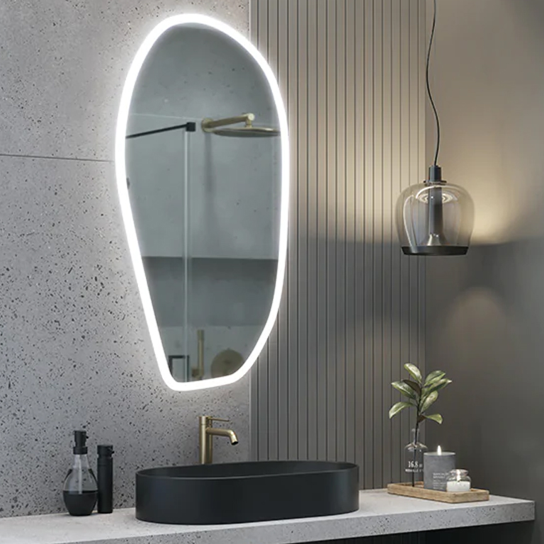 Spiegel LED Onda Slim