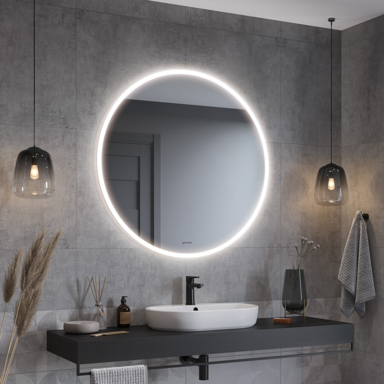 Spiegel met LED-verlichting Volante Slim