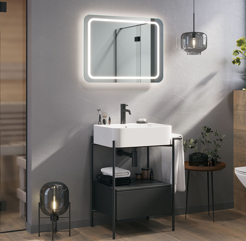 Spiegel LED Frame Slim