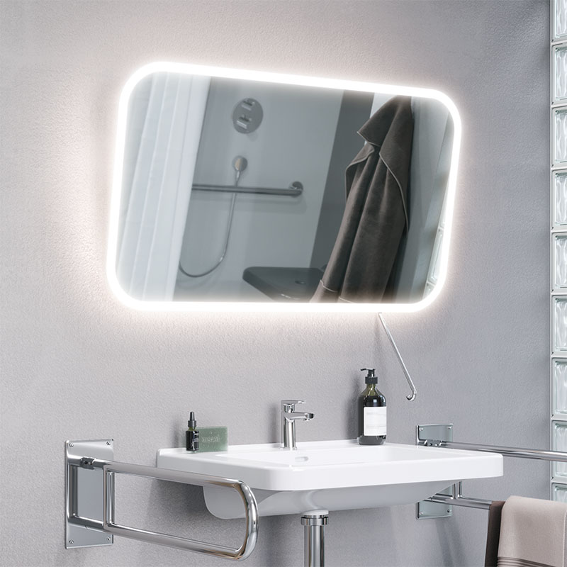 Kantelspiegel LED Mira Slim Med