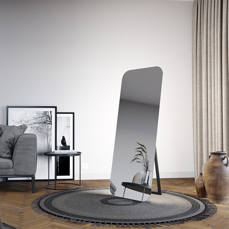 Standing mirror with LED lighting Mirano Ambiente