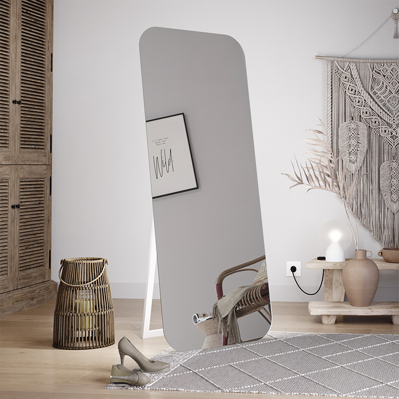 Standing mirror with LED lighting Mirano Ambiente
