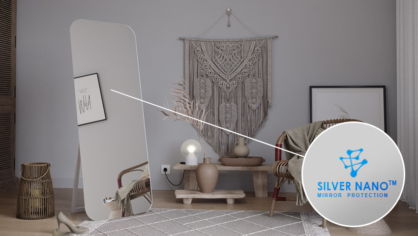 Silver Nano Mirror Protection™ technology