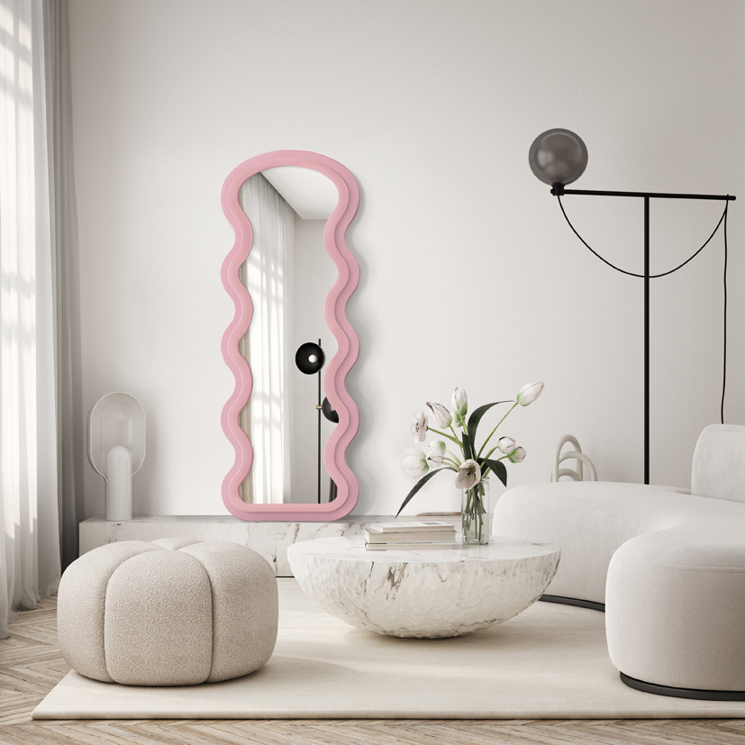 Staande spiegel Ripple